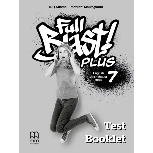 НУШ Тести Test Book Лінгвіст Full Blast Plus 7 клас Збірник тестів Англійська мова 7 клас Мітчелл Г.К.