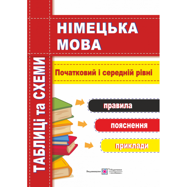 Таблиці та схеми Пiдручники i посiбники Німецька мова. Початковий і середній рівні