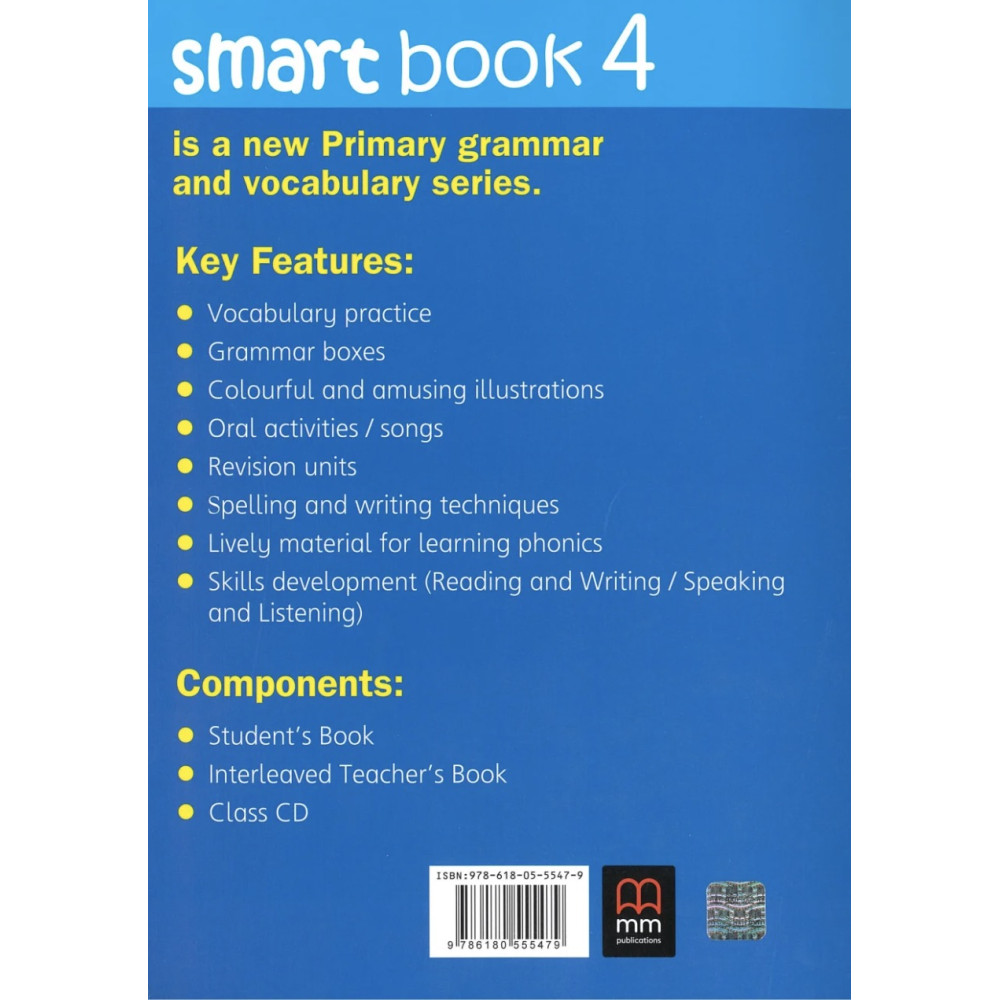 НУШ Smart Book for Ukraine 4. Grammar and Vocabulary. Student’s Book