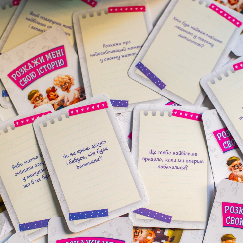 Психологічна гра для занять з дітьми "Розкажи мені свою історію" Ранок. Наочні посібники Психологічна гра для занять з дітьми "Розкажи мені свою історію" Ранок. Наочні посібники