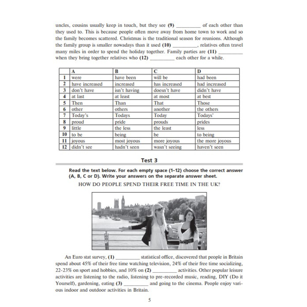 Підготовка до ЗНО Богдан English Exam Focus. Tests. Тестові завдання з відповідями 7-11 клас