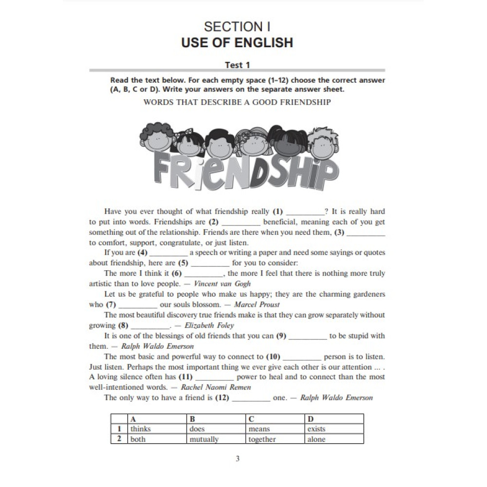Підготовка до ЗНО Богдан English Exam Focus. Tests. Тестові завдання з відповідями 7-11 клас