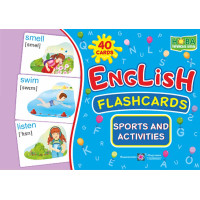 НУШ Набір карток англійською мовою Підручники і посібники English: flashcards. Sports and activities Заняття спортом і діяльність