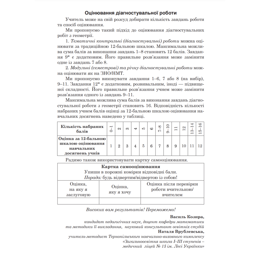 НУШ Діагностувальні роботи у форматі ЗНО/НМТ Астон Геометрія 7 клас Козира, Врублевська НУШ Діагностувальні роботи у форматі ЗНО/НМТ Астон Геометрія 7 клас Козира, Врублевська