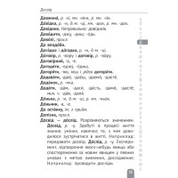 Словник мовних труднощів 1-4 класс Весна