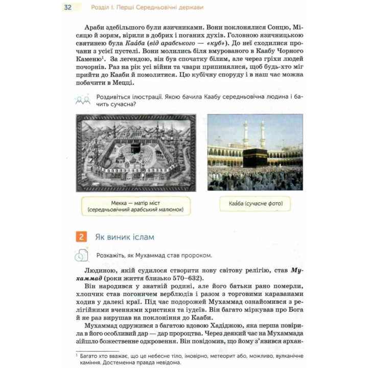 Підручник Освіта Історія України 7 клас Пометун