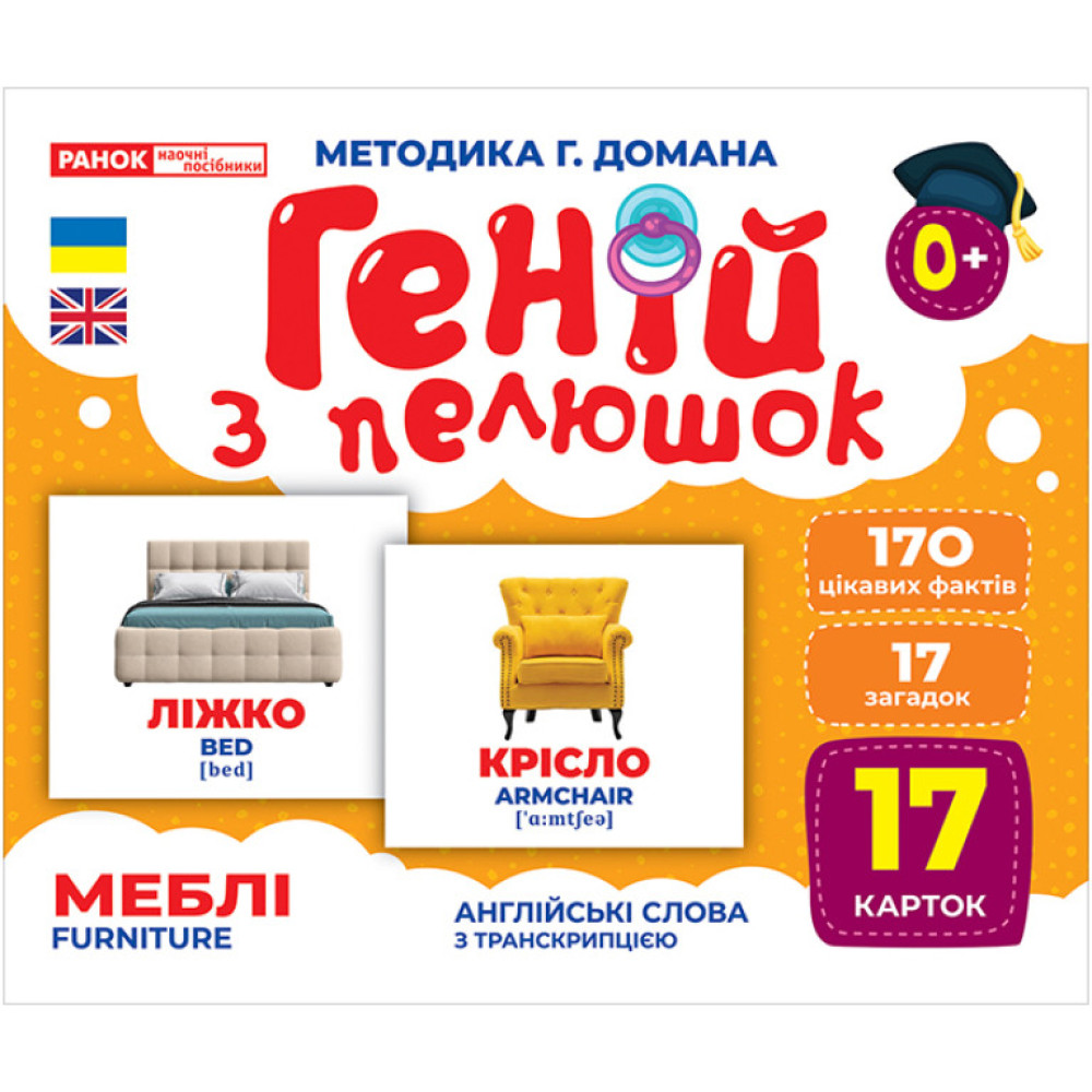 Геній з пелюшок Меблі Демонстраційний матеріал Ранок Геній з пелюшок Меблі Демонстраційний матеріал Ранок