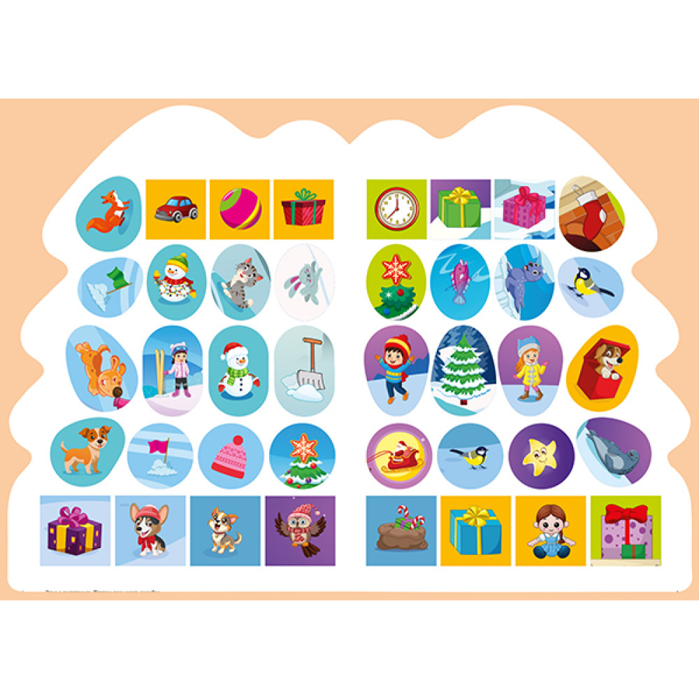 Зима з наліпками Торсiнг Ялинка для малят Кієнко Л.В. Зима з наліпками Торсiнг Ялинка для малят Кієнко Л.В.