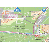 Атлас. Київ з кожним будинком М1:18 тис. Українська Картогафічна Група