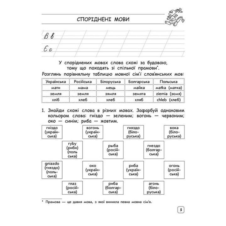 Комплексний тренажер з української мови. 2 клас