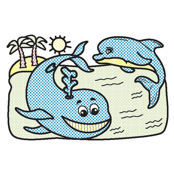 Водні розмальовки. Підводний світ