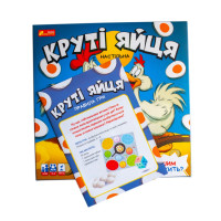 Настільна гра "Круті яйця" Ранок для дітей від 4 років