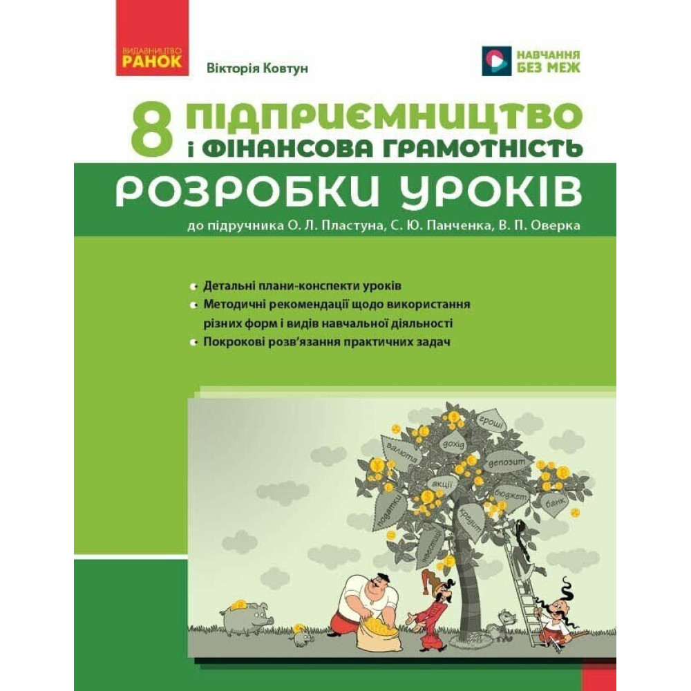 НУШ Розробки уроків Ранок Підприємництво і фінансова грамотність 8 клас до підручника Пластуна 2025 рік НУШ Розробки уроків Ранок Підприємництво і фінансова грамотність 8 клас до підручника Пластуна 2025 рік