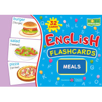 НУШ Набір карток англійською мовою Підручники і посібники English: flashcards. Meals Їжа