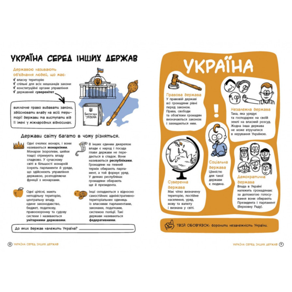 Мої права. Про права та обов'язки: твій довідник з громадянства Ранок Булгакова Г.