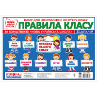 НУШ Набір карток Правила класу Світогляд