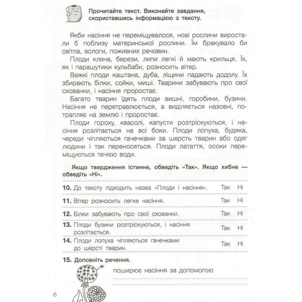 НУШ Діагностичні роботи для підсумкового оцінювання Літера Я досліджую світ 2 клас Іщенко Сіменик