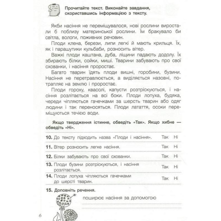 НУШ Діагностичні роботи для підсумкового оцінювання Літера Я досліджую світ 2 клас Іщенко Сіменик