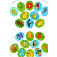 Книжка-хмаринка «Зайченя» з наліпками — Олександр Риндя