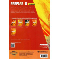 НУШ Робочий зошит Лінгвіст Prepare for Ukraine 8 Workbook Англійська мова 8 клас (до підручника Д. Стайрінг, Н. Тімз, А. Робінсон) (2025 рік)