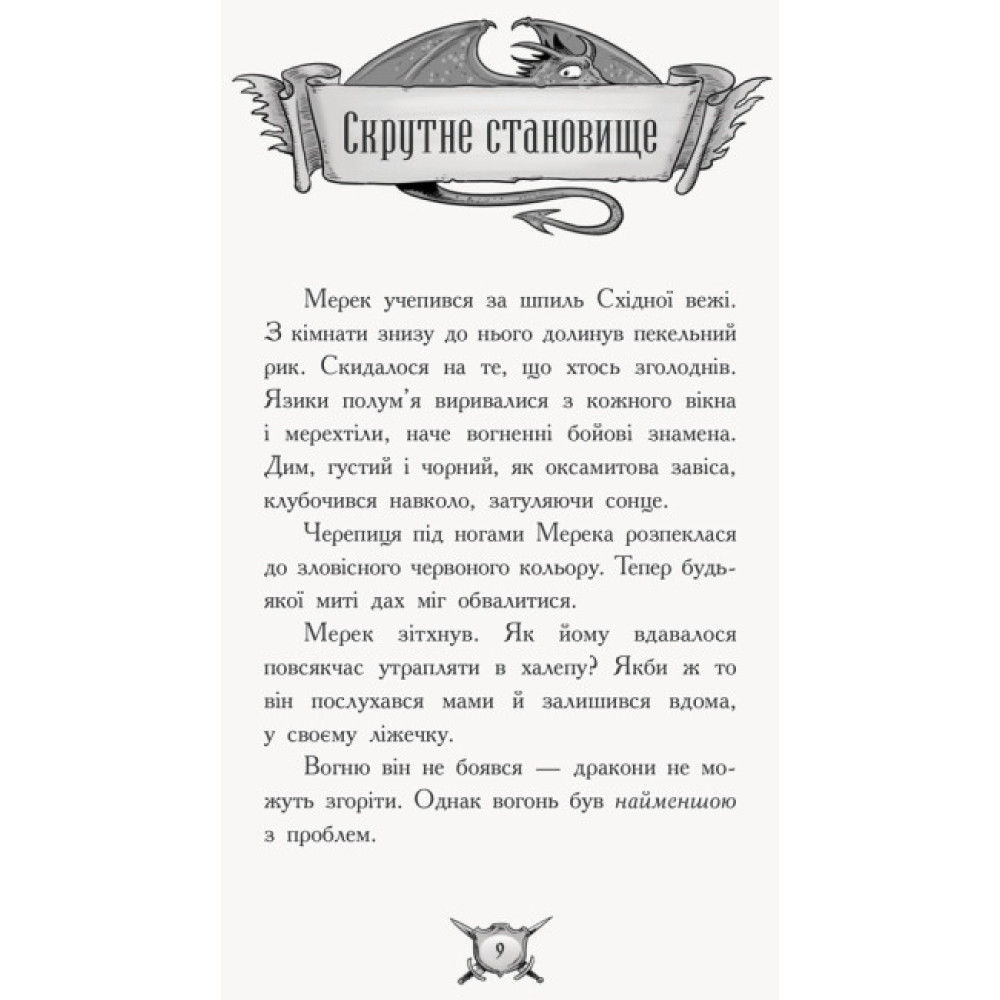Книга Лицар-дракон. Вогонь! Ранок Кайл М’юборн, Донован Бікслі Книга Лицар-дракон. Вогонь! Ранок Кайл М’юборн, Донован Бікслі