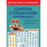 НУШ Діагностика на відмінно Весна Шпаргалка з польської мови 1-4 клас Початкова школа Копко М. С.