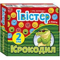 Гра-легенда Твістер + Крокодил Фанти Ранок