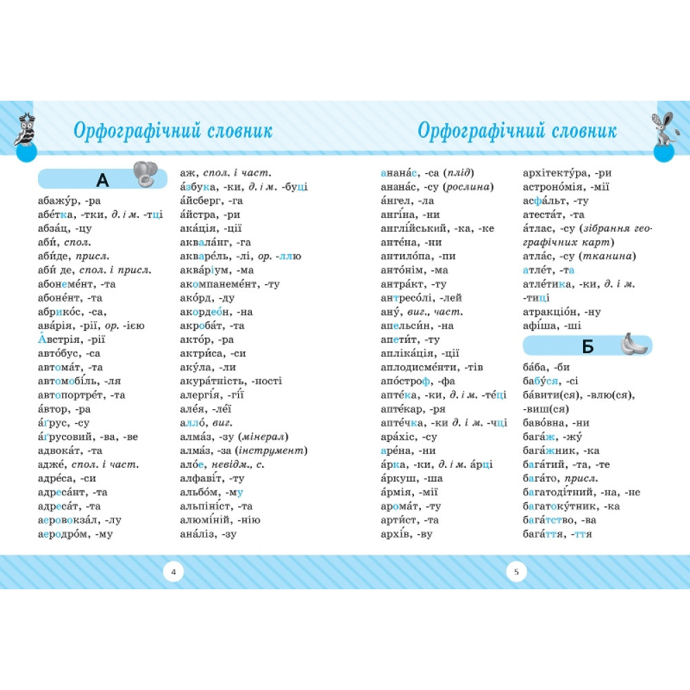 Початкова школа Торсінг Словник 7 в одному 1-4 класи Володарська М.