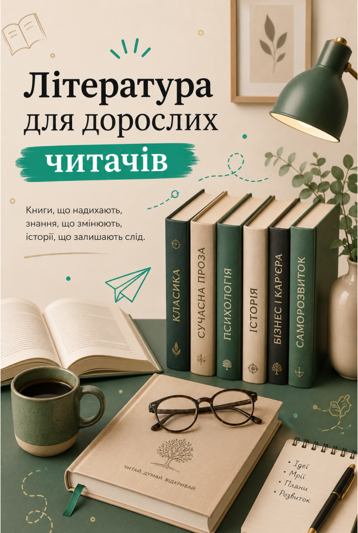 Література для дорослих