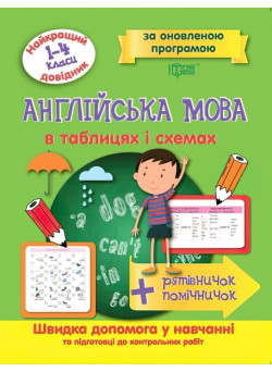 Найкращий довідник Торсінг Англійська мова в таблицях та схемах 1-4 класи