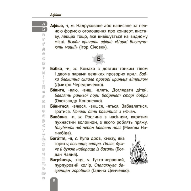 НУШ Тлумачний словник з прикладами 1-4 класи Весна Новий правопис