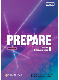 НУШ Робочий зошит Лінгвіст Prepare Ukrainian Edition Workbook Англійська мова 6 клас до підручника Д. Коста М. Вільямс