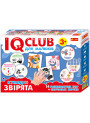 IQ-club для малюків. Навчальні картки. Кумедні звірята Ранок Навчальні та розвиваючі ігри для дітей від 3-х років