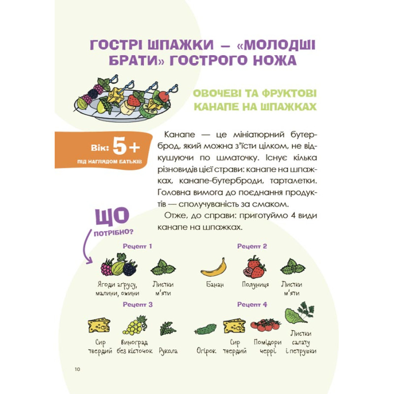 PRO науку Цікаві кулінарні досліди Основа Л. Пужайчереда, В. Карнаушенко