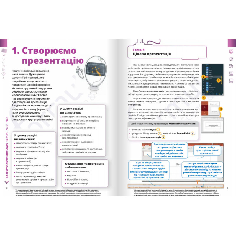 НУШ Підручник Лінгвіст Інформатика 6 клас Джон Ендрю Біос (тверда обкладинка)