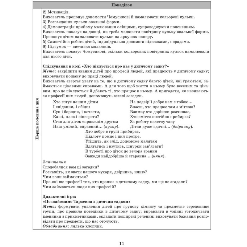 Сучасна дошкільна освіта Ранок Розгорнутий перспективний план. ЛІТО. Середній вік