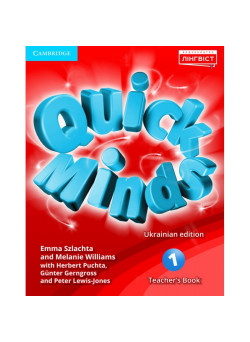 НУШ Книга для вчителя Лінгвіст Quick Minds (Ukrainian edition) НУШ 1 Teacher's Book Англійська мова 1 клас до підручника Пухта