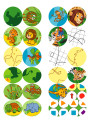 Грай. Шукай. Малюй Торсінг Тигреня Книга-гра з наліпками (Риндя О.В.)