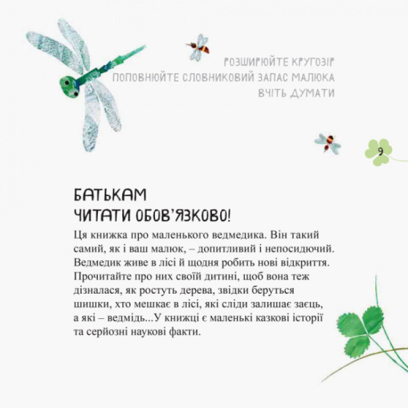 Дивовижні відкриття ведмедика Санні в лісі Ранок Чуб Наталія