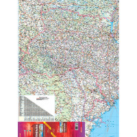 Карта автошляхів України 1:1 000 000