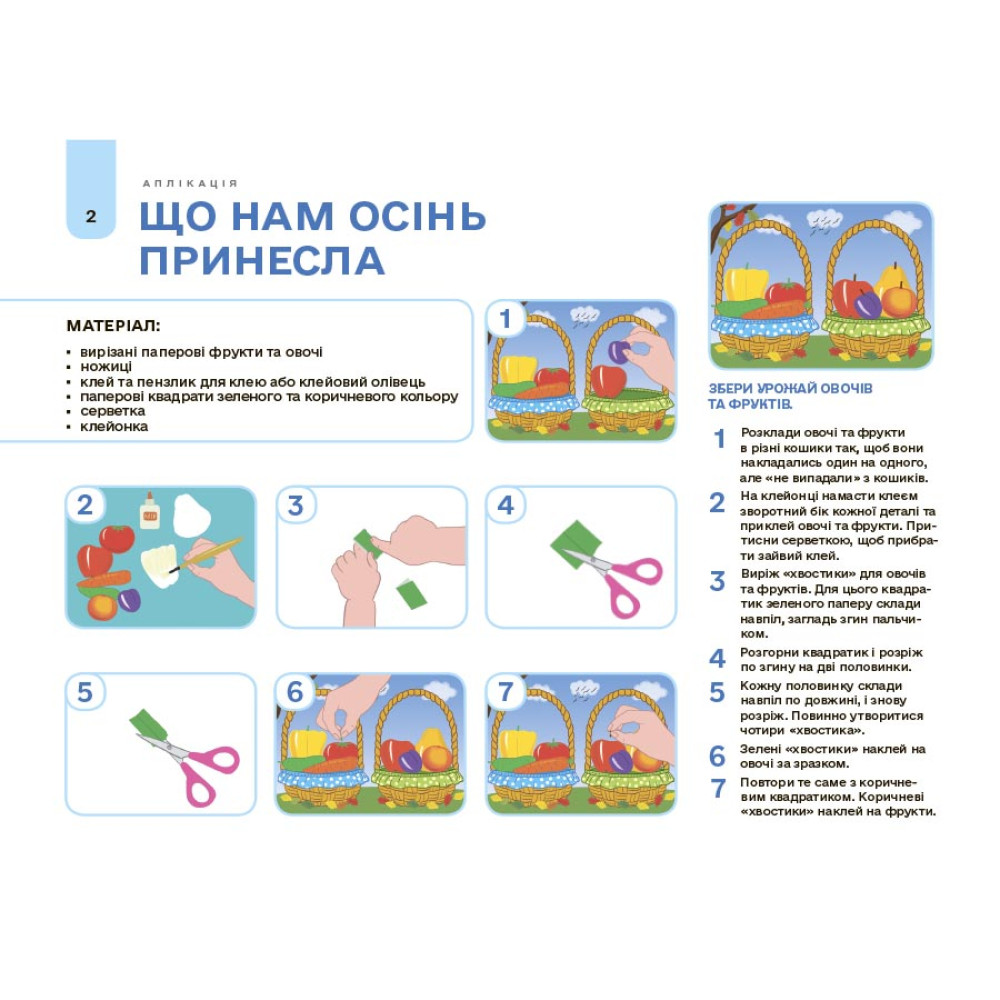 Готуємось до НУШ Основа Мій альбом для аплікації та ліплення 4-5 років Юрченко
