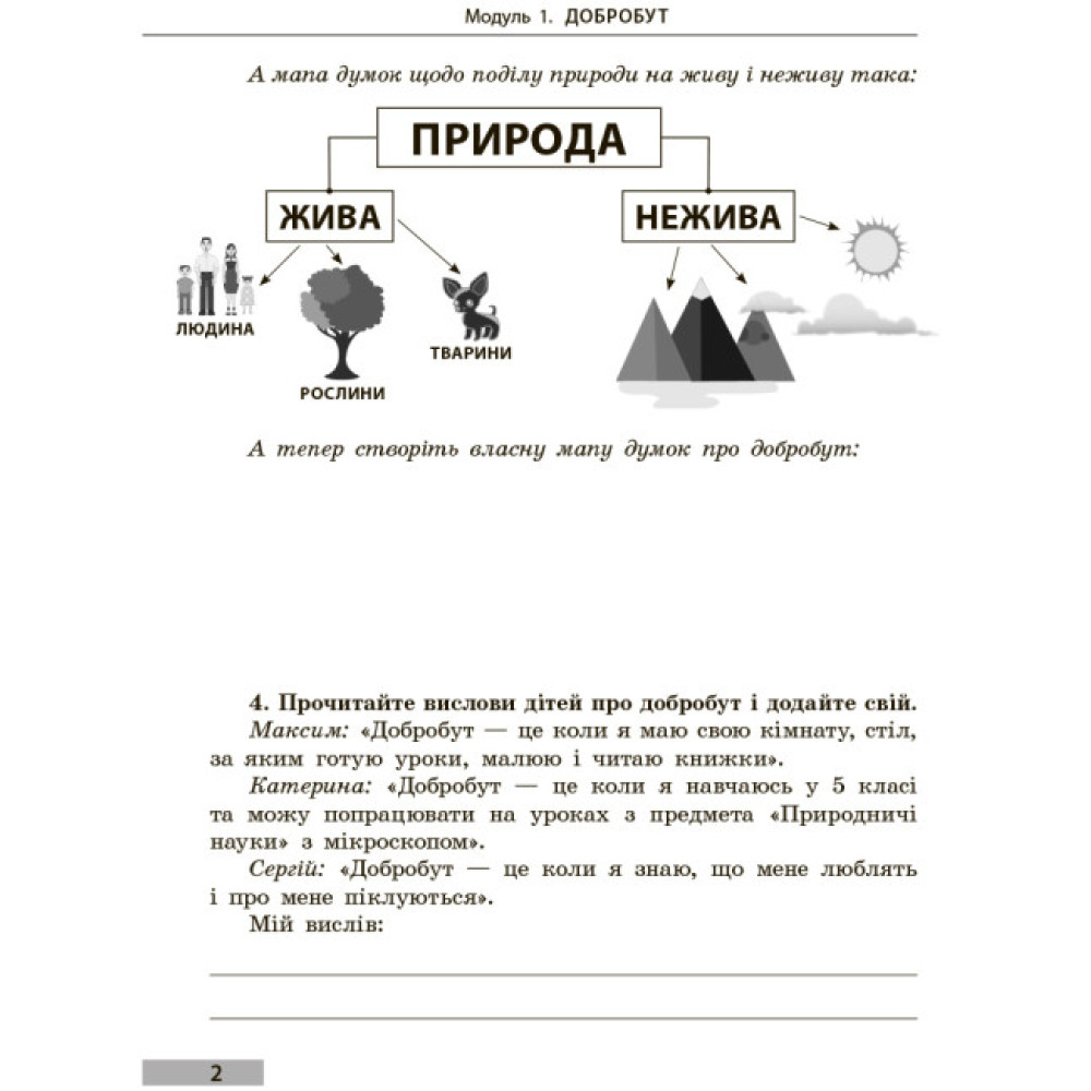 НУШ Робочий зошит Ранок Здоров’я, безпека та добробут 5 клас Тагліна