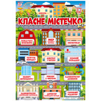 НУШ Плакат для оформлення класу Ранок Класне містечко