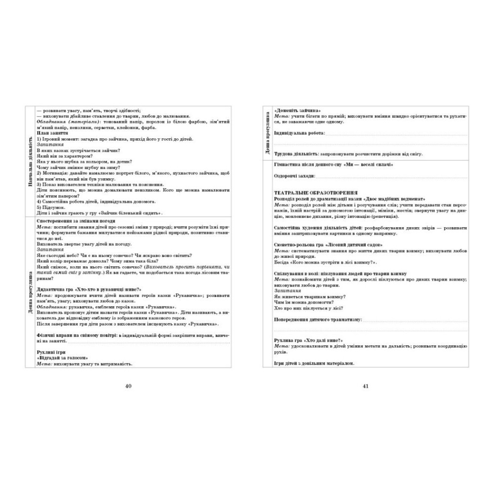 Сучасна дошкільна освіта Ранок Розгорнутий календарний план ЛЮТИЙ Середній вік (2025 рік) Сучасна дошкільна освіта Ранок Розгорнутий календарний план ЛЮТИЙ Середній вік (2025 рік)