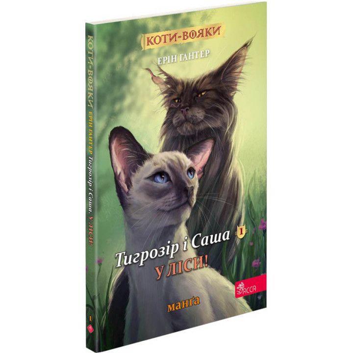 Коти-вояки АССА Манґа 5. Тигрозір і Саша. У ліси! Ерін Гантер