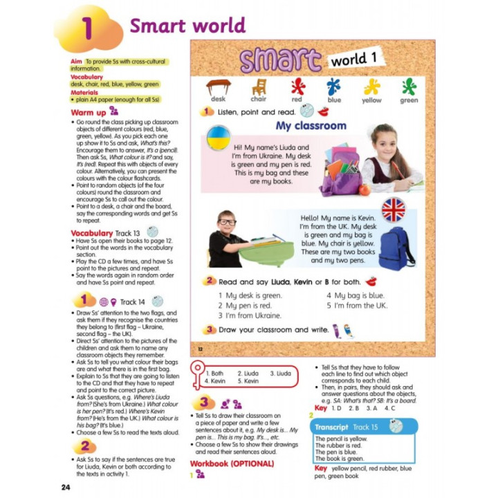 НУШ Книга для вчителя Лінгвіст Smart Junior for Ukraine НУШ 2 Teacher's Book Англійська мова 2 клас Мітчелл