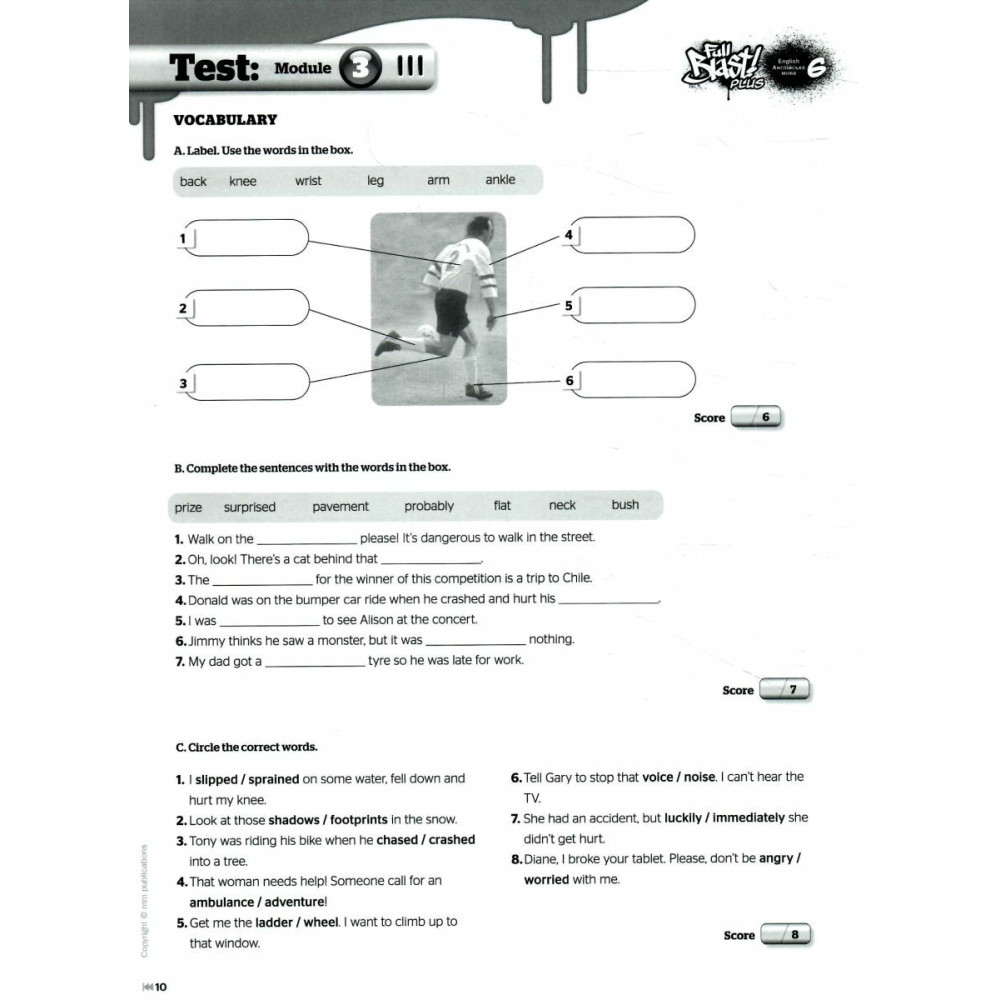 НУШ Тести Test Book Лінгвіст Full Blast Plus 6 клас Збірник контрольних робіт Англійська мова 6 клас Мітчелл Г.К.